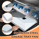 MOASKER Grease Tray Replacement for Napoleon Prestige 450 Series Grill Replacement Parts, BBQ Drip Pan Tray for Napoleon N710-0038 N710-0069 Grease Catcher, for Napoleon Prestige 450 Grill Accessories - 4