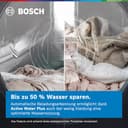 Bosch WGG244ZR10, Serie 6, Frontlader Waschmaschine, 9 kg, 1400 UpM, entfernt 16 Fleckenarten, SpeedPerfect, Maximale Energie- und Wasserersparnis, Nachlegefunktion, besonders hygienisch, AquaStop - 4