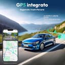 BOTSLAB 4K Dash Cam Auto,5GHz WiFi e GPS,Doppia Telecamera per Auto con Scheda SD 64G,ADAS,24H Monitor di Parcheggio,Super Visione Notturna,WDR,G-Sensor,Registrazione in Loop,Grandangolo 170° - 7