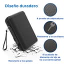 Digicharge Negro Funda Duro para Tomtom Go Classic 6'' Go Discover 6'' Essential 6 '' Go Camper Tour Go Premium Basic 6'' Go 6200 6250 Go 620 61 GO Camper Professional con Compartimentos Accesorios - 4