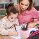 AOZUO Bolígrafos mágicos y recambios para cuaderno de práctica mágica, libros de trabajo de escritura a mano ranurados para niños, libro de práctica de escritura que desaparece, bolígrafo de tinta - 6