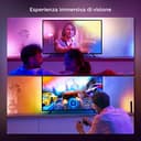 Philips Hue Play Gradient Lightstrip 75", Strisce LED con illuminazione sorround sincronizzata con colori TV, Strisce luminose a LED con Luci Smart - 4