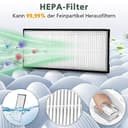 17 Stück Zubehör für Roborock S8 Pro Ultra Staubsauger -2*Hauptbürste (DuoRoller Bürste),1*Reinigungsbürste, 4*Wischtücher VibraRise 2.0,4*HEPA Filters, 4*Seitenbürsten, 2*Staubbeutel - 5