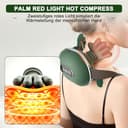 Massagegerät, 4D Nackenmassagegerät, Touchscreen-Tasten, mit 3 Massageprogrammen und 2 Heizstufen, Entspannt die Muskeln und lindert Müdigkeit, Das Perfekte Geschenk für Familie und Freunde. - 6