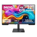 BenQ PV3200U 32" 4K UHD Monitor per video editing, 95% DCI-P3, 100% Rec.709/sRGB, audio 2.1, USB-C 65W, compatibile Mac, calibrazione in fabbrica e software, supporto ergonomico - 1