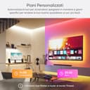 Nanoleaf Matter Essentials Lightstrip Starter Kit, 2M LED Striscia RGBW Smart - Luci Led 16M Colori, Matter over Thread, Bluetooth, Funziona con Google Home Apple, Sincronia Musica e Monitor - 3