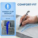 Boligrafos Borrable Con Calor Para Tela, 4 Piezas Rotuladores De Tela Borrables Por Calor Con 8 Recambios De Bolígrafo, Marcadores Bolígrafos Borrables De 4 Colores Para Costura, Costura Accesorios - 5