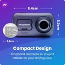 Nextbase 622GW Dash Cam Front and Rear Camera- Full 4K/30fps UHD Recording in Car Camera- WiFi Bluetooth GPS- Slow Motion 120fps- What3Words- Polarising Filter Built-in / 360 Dual Viewing - 6