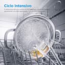 Midea MFD60S121X-IT Lavastoviglie Libera Installazione con 12 coperti, 6 Programmi, Partenza Ritardata, Funzione di Mezzo Carico, 60 cm - Inox - 4