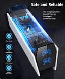 OIVO - Cargador para Mando PS5, 2H rápido Cargador ps5 con 2 Tipos de Cable para Mando PS5, estación de Carga Compatible con mandos DualSense Playstation 5 - 6