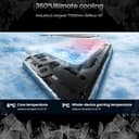 realme GT 7 5G Smartphone 12+256GB, IceSense Black, 6.78 inch Bildschirm, 120Hz Display, 7000mAh Akku, 50MP 2X Kamera, MediaTek Dimensity 9400e Chipset, IP69 - 8