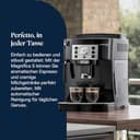De’Longhi Magnifica S - Perfetto Kaffeevollautomat mit klassischem Milchaufschäumer, Espresso- und Cappuccino Kaffeemaschine, Bedienfeld mit Tasten, Schwarz (ECAM22.110.B) - 2