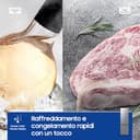 Samsung EcoFlex AI Frigorifero Combinato RB38C600CS9/EF, Wifi, All-Around Cooling, Space Max, Total No Frost, 390 L, LxAxP: 59,5 x 203 x 65,8 cm, Silver - 7