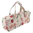 Borsa Fatta a Mano per Organizzatore, Grande Borsa Pull, Borsa tessuta in Tessuto per Supporto Fiori, Aghi Fiori da Giardino (jacquard rosa) - 6