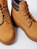 Timberland Unisex Kid's 6in Water Resistant Basic (Junior) Ankle Boot, Wheat, 5 UK - 3