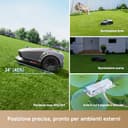 MOVA 600 Robot Tosaerba Senza Filo Perimetrale, Mappatura 360° 3D LiDAR Fino a 600 m², Superamento Ostacoli Intelligente, Controllo via App, Taglio a U, Silenzioso, Allarmi di Sicurezza - 4