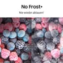 Samsung Kühl-Gefrier-Kombination, Kühlschrank mit Gefrierfach, 203 cm, 390 l Gesamtvolumen, 114 l Gefrierteil, AI Energy Mode, Edelstahl-Look, RL38C600CSA/EG - 5