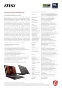 MSI Vector 17 HX AI Gaming-Laptop, 17" QHD+ 240 Hz Display, Intel Core Ultra 9 275HX, NVIDIA GeForce RTX 5080, 32 GB RAM, 2 TB SSD, Windows 11 Home, QWERTZ Tastatur, Cosmos Grau, A2XWIG-040 - 5