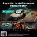 BOTSLAB 3K 4 Canali Dash Cam, Telecamera Anteriore 3K/4K e Telecamera per Auto 1080p*3 Sinistra Destra Interna, Dash Cam a 560° per Auto, 5,8GHz WiFi,GPS, Controllo Vocale, Scheda SD da 128 GB Inclusa - 5