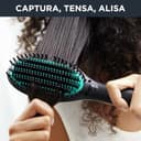 Rowenta Power Straight, Cepillo alisador, Especial para cabello muy rizado y rebelde, con generador de iones y temperatura regulable hasta 200º, púas de gran sujeción desde la raíz, CF5820F0 - 4