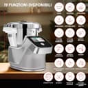 Moulinex i-Companion Touch Pro, Robot Da Cucina Multifunzione con Bilancia Integrata, 19 Modalità di Preparazione e Cottura, Capacità Utile 3L, Connettività WiFi/Bluetooth e Schermo Touch, HF93CC - 7