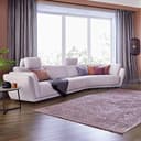 Schöner Wohnen Kollektion Lino Zierkissenhülle Burgund • Kissenhülle 40x40 ohne Füllung • hochwertige Leinen-Baumwoll Mischung • waschbarer Zierkissenbezug - 4