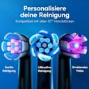 Oral-B iO Series 3 Elektrische Zahnbürste Geschenkset Edition — Electric Toothbrush Inkl. 3 Aufsteckbürsten, 3 Putzmodi für Zahnpflege — Designed by Braun, GUT GETESTET von STIFTUNG WARENTEST, Schwarz - 13