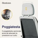 Sedia da ufficio ergonomica Steelcase Series 2 con supporto lombare LiveBack, braccioli 4D, poggiatesta regolabile Storm Cloud; Prodotto in Europa - 8