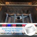 BBQration Grillfettwanne Abtropfschale für Napoleon Prestige 500, Phantom Prestige 500, Pro 500 Serie, Grillfettpfanne Ersatzteile für Napoleon Grillzubehör - 6