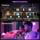 Philips Hue Essential Smart LED A60 (Confezione da 1), Lampadina smart con luce bianca e colorata, Lampadina intelligente E27 8 W, Luce smart compatibile con Alexa, Google Assistant e Apple Home - 9
