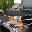 Beurbcikue Keramik Infrarot Seitenbrenner für Napoleon Prestige 500 665 450 LEX 485 Grill Ersatzteile für Napoleon S81005 Sear Burner BBQ Grill Zubehör - 6