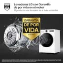 LG F4X7513TWS Lavadora Inteligente, 13 Kg, 1400rpm, Carga Frontal, 23 Programas, Autodosificación, AI Direct Drive, TurboWash 360º, 30% más eficiente que A, Serie 750, Blanca - 4