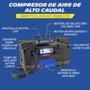 MICHELIN Compresor de aire 009538, 7 bares, 230 V, alto flujo, motor de accionamiento directo - 3