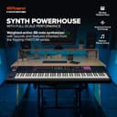TASTIERA SINTETIZZATORE Roland FANTOM-08 CON MECCANICA PESATA – Tastiera Pesata a 88-Note | Migliaia di Suoni Roland Elettronici & Acustici | Tecnologie ZEN-Core e SuperNATURAL | Sequencer TR-REC | - 2