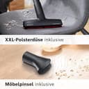 Bosch Staubsauger mit Beutel Serie 8 BGL8XPER, ideal für Allergiker, Hygiene-Filter, 10 Jahre Motorgarantie, XXL-Polsterdüse, XXL-Fugendüse, langes Kabel, Made in Germany, leise, 700 W, blau - 9