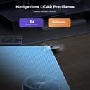 roborock Q10 S5+ Set Robot Aspirapolvere con Stazione, 10.000Pa, Panno Sollevabile, Pulizia VibraRise 2.0(3000 volte/min), Anti-groviglio, Evitamento degli Ostacoli, Strategie dei Tappeti, APP, Nero - 8