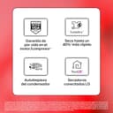 LG RH80V9AV4N - Secadora de Ropa, 8kg, Bomba de Calor y Carga Frontal, Clasificación C, Compresor Dual Inverter, Función Eco Hybrid, Limpieza Automática, Secadora LG Serie 900, Color Blanco - 3