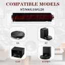 2 Cepillos de Limpieza de Alta Velocidad para Roborock S7 MaxV S7 Pro S7 Max Ultra S8 Pro Ultra S8 MaxV Ultra G10, Cepillo Rodante Autolimpiante para Base de Lavado de Mopa - 5