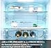 Haier Cube 90 Series 5 HCR5919ENMM - Frigorífico 4 Puertas, Congelador dos zonas, Motor Inverter, My Zone, Cajón Humidity Zone,Total No Frost, Ancho 90,8cm, Capacidad XXL 643L, Iluminación LED, Inox - 5