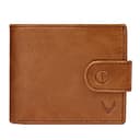 Pelle Toro All-in-One Handmade Mens Wallet with RFID Blocking, Coin Pocket, 8 Card Slots, Zip Section, in Wooden Gift Box, Tan - 1