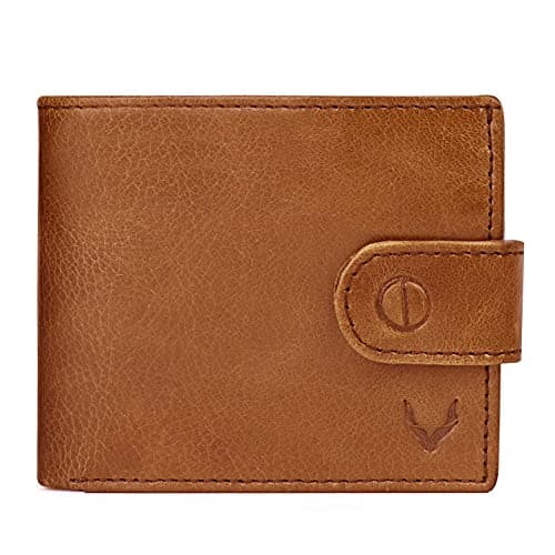 Pelle Toro All-in-One Handmade Mens Wallet with RFID Blocking, Coin Pocket, 8 Card Slots, Zip Section, in Wooden Gift Box, Tan