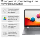 HP Chromebook Plus x360 - Ordenador portátil de Google 14" FHD (i3-N305, 8GB RAM, 256GB, ChromeOS) + Suscripción Google AI Pro con Gemini Pro y 2TB de Almacenamiento Durante 1 año - QWERTY Español - 8