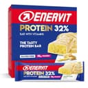 Enervit, Barrita Proteica 32% Lemon Cake, Barritas Proteicas Enervit, 12 g de Proteínas, Barritas con Vitamina D y Vitamina B6, Sabor a Tarta de Limón, Sin Gluten, 12 x 45g Barritas - 1