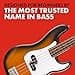 Squier by Fender Debut Collection Precision Bass – Basso Elettrico, Tastiera in Laurel, Sunburst 2 Colori, Battipenna Bianco, adatta per Principianti - 4