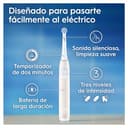 Oral-B iO 2 Cepillo de Dientes Eléctrico Rosa Suave, 1 Cabezal, 1 Estuche De Viaje, 1 Portarrecambios, 3 Modos De Cepillado, Sensor De Presión y Temporizador, Diseñado por Braun - 5