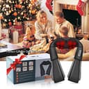 Neck Massager, Deep Tissue 3D Kneading, by iKristin, Portable, with Heat, Shiatsu Massager for Neck, Back, Shoulder, Foot and Leg, at Home and Car, Suitable for Women and Men(Gray) - 7