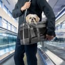 Sherpa Original Deluxe - Transportín de Viaje para Mascotas, Color Gris carbón, Grande - 6