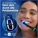 Oral-B iO Series 5 Elektrische Zahnbürste Doppelpack — Electric Toothbrush, Inkl. 2 Aufsteckbürsten und Reise-Etui — 5 Putzmodi für Zahnpflege, Zahnbürste Elektrisch, Designed by Braun, Schwarz/Weiß - 9