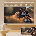 WANBO Cube 2 Pro Proyector Portátil, Compatible con Android TV, Casting inalámbrico, 500 ANSI, 1080P Full HD Nativa, Giro 230°, WiFi & Bluetooth, Mini Proyector Cine en Casa/Exterior/HDMI - 4