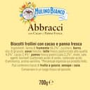 Mulino Bianco Biscotti Frollini Abbracci con Cacao e Panna Fresca, Senza Olio di Palma, Colazione Ricca di Gusto, 700 g (Confezione da 3) - 3